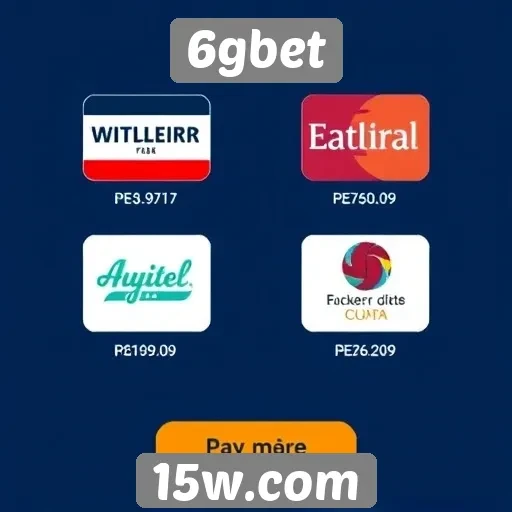 Estudo sobre métodos de pagamento no 6gbet